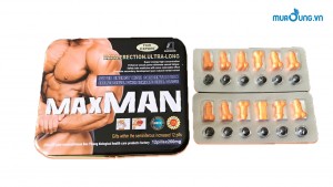 THUỐC CƯỜNG DƯƠNG MAXMAN 260mg - MAXMAN HÌNH DƯƠNG VẬT